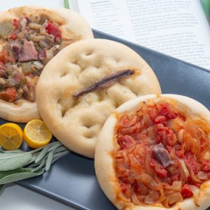 Coca aceite y anchoa